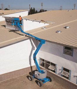 14米曲臂高空平臺(tái)車